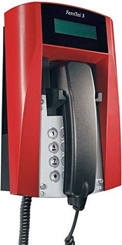 FHF Ex-Telefon FernTel 3 (Zone 2) m Display u Panzerschnur sw/gelb