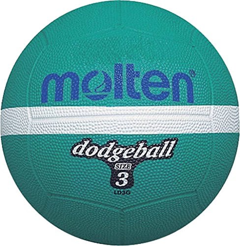Molten Ld3g, Dodgeball Unisex, Verde, 3