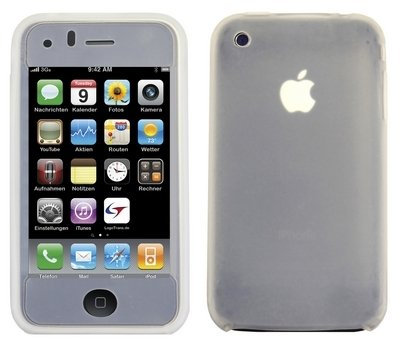 Logotrans Étui en silicone Pour Apple iPhone 3G Transparent (Import Allemagne)