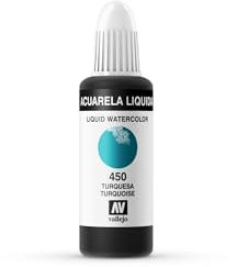 Vallejo Flüssig-Aquarell, 32 ml türkis