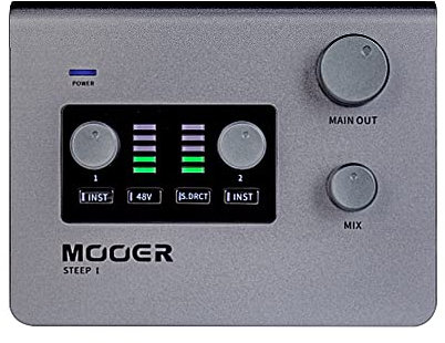 Mooer STEEP I, Multi-Platform Audio Interface (Grey)