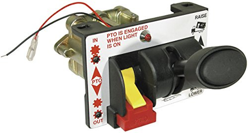 Buyers Products K90D Single Lever Air Control Valve PTO Pump with Spring Return to Neutral, Pneumatic Hoist and PTO Valve