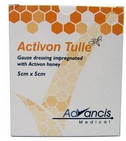 Activon Manuka Tulle Gaze 5x5 cm - 5 Stück