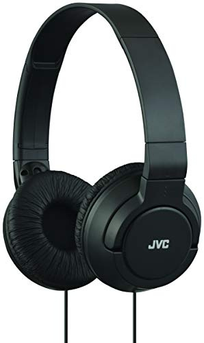 JVC HAS180B The Amazing On-Ear Headphones, Black