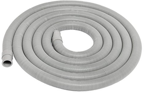 eyepower 3m Flexibler Ablaufschlauch für Waschmaschine und Spülmaschine mit Haltebogen Geschirrspüler Abflussschlauch Ersatzteile - Ablauf Wasserschlauch - Abwasserschlauch Flexibel und Universal
