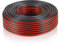 MANAX® Lautsprecherkabel 2 x 2,5mm² rot/schwarz 10,0 m Ring