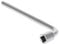 GEDORE Clé à pipe, 17 mm, Carré, 280 mm de long, Outil pour écrous et vis, Voiture, 25 V 17, Acier chromé