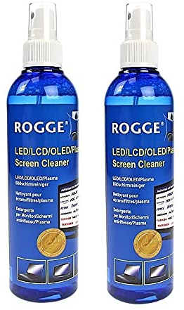 ROGGE Original Doppel Pack. 2x 250ml LCD,TFT,LED,OLED + Plasma Screen Cleaner.