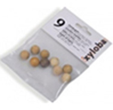 Murmelbahnwelt Xyloba Holzkugel Set 9 Kugeln