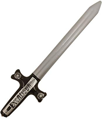 Henbrandt Inflatable Sword Blow Up Kids Toy Pretend Play Sword Fancy Dress Accessory Party Decoration Party Bag Fillers Favours Boys and Girls