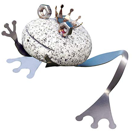 Gebrüder Lomprich Edelstahl - Steinfrosch kiss me