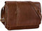 STILORD 'Elias' Messenger Bag Leder Herren Braun Kuriertasche Umhängetasche Unitasche Laptoptasche 15.6 Zoll Aktentasche Bürotasche Büffel-Leder