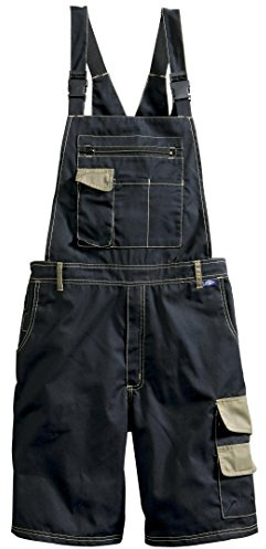 Korsar Sommerhose Latz-Bermuda schwarz-beige Shorts Kurze Hose OVP