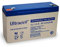 UL12–6 Batterie au plomb 6 V 12 Ah avec Faston 4,8 mm contacts