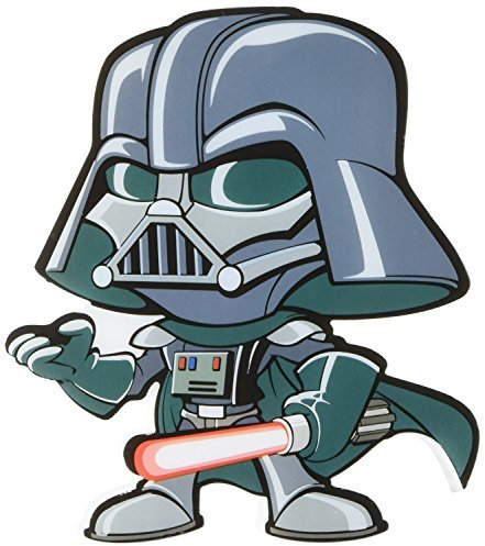 3DLightFX Star Wars Darth Vader 3D Deco Mini-Sized LED Wall Light