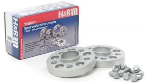 H&R DRA-System Wheel spacer set 60mm per axle - Bolt pattern 5x100 - Hub 57,1mm - Bolt size M14x1,5 - compatible with Audi/Seat/Skoda/Volkswagen