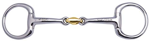 Stübben Gebiss 2234 Olivenkopf-Unterlegtrense - 14,5 cm - 12 mm - Sweet Copper Mittelstück