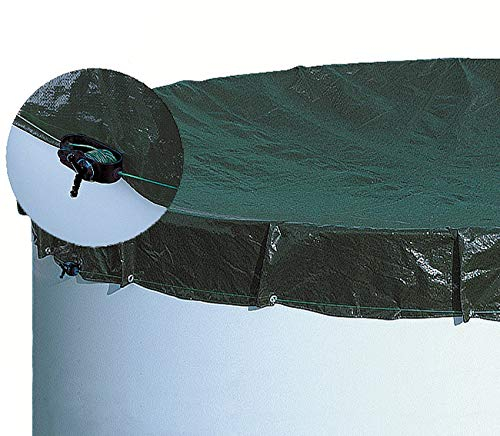 Unbekannt Abdeckplane achtform/ovalform 3,20 m x 5,25 m Schwimmbad Pool Abdeckung