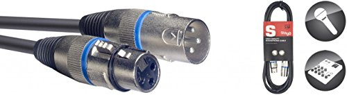 3M/10FT MIC CABL XLRf-XLRm/BLU