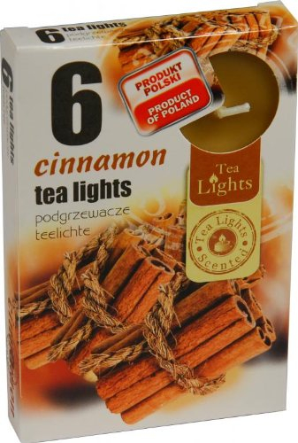 Teelicht 6 Teelichter Duftkerzen Zimt