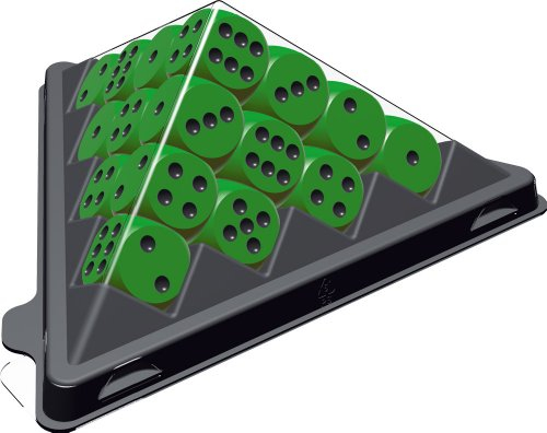ABACUSSPIELE 03114 - Spiel Mini - Würfelpyramide grün, Würfelspiel