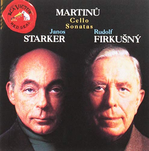 Bohuslav Martinu: Cello Sonatas 1 2 3 - Janos Starker / Rudolf Firkusny