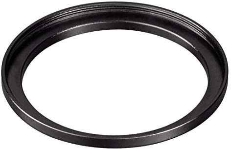 Hama Filter-Adapterring, Von 52,0 mm Objektiv auf 58 mm Filter, Metall, Schwarz