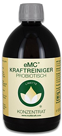EMC Limpiador de Potencia: Limpiador probiótico Profesional para Suciedad Fuerte, Ideal para Todas Las Superficies, promueve un Clima Interior Saludable, Elimina olores, económico y Duradero, 0,5