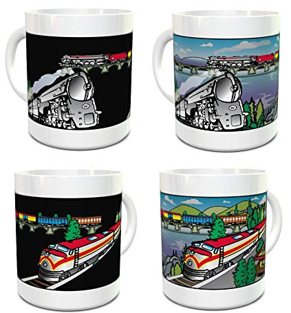 Kaffeetasse mit Farbwechselfunktion