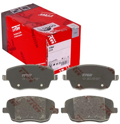 TRW GDB1414 Bremsbelagsatz, Scheibenbremse | Kompatibel mit: SEAT CORDOBA, IBIZA III, IBIZA IV, IBIZA IV SC, SKODA FABIA I, FABIA I Combi, FABIA I Stufenheck, FABIA II