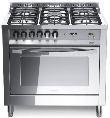 Lofra PLG96GVT/C Piano cottura Acciaio inossidabile Gas A