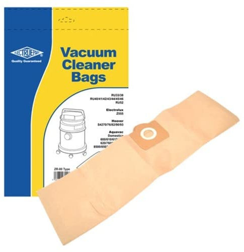 Vacuum Bags to fit Rowenta RU33/38 ZR-80 Type 5 Pack