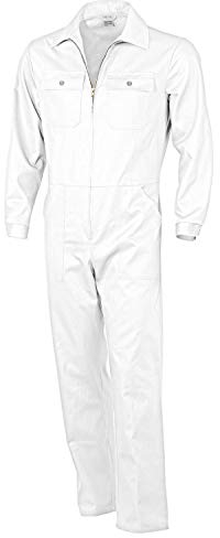QUALITEX HIGH QUALITY WORKWEAR RALLEYKOMBI-Basic 100% CO 240 G/M² Farbe Weiss Größe 42