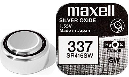 GWS-POWERCELL® MAXELL KNOPFZELLEN UHRENZELLEN UHREN BATTERIEN REIHE TYP (337, 1x)