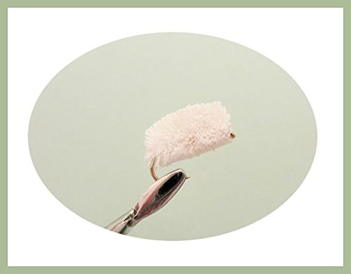 Mosche da pesca di pane, 4 esche a mosca mullet, bianche, carpe, spigole, grandi trote, 10/12