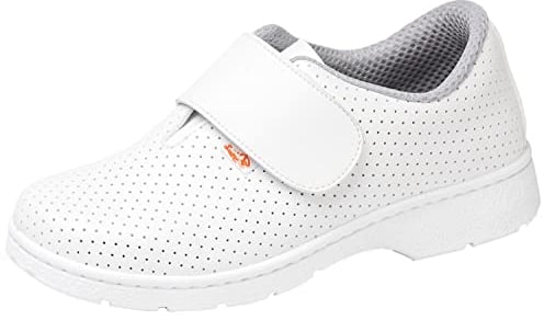 DIAN 1807-LM Blanco Talla 40, Zapato de Trabajo Unisex Certificado CE EN ISO 20347 Marca