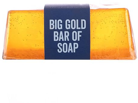 The Bluebeards Revenge, Cuban Gold Hand And Body Soap Bar For Men, Vegan Friendly And Low Waste Soap Bar, 175g
