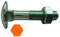 Flachrundschraube DIN603 vz M12 x 200 mm/Pck a 25 Stück