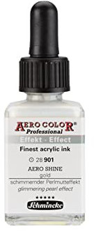 Schmincke - AERO COLOR Professional Effektfarbe 28ml SHINE Gold