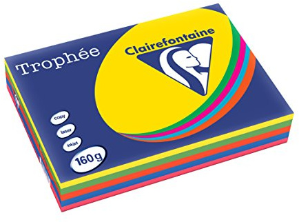 Clairalfa Multifunktionspapier Troph‚e, A4, Intensiv-Farben