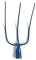 Angelo B 03.07.01 Forca Fieno 3 Denti senza Manico, Blu