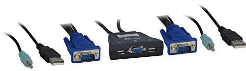 Inter-Tech 88887170 IPC KVM Kabel-Switch LS-21JA
