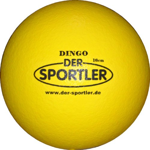 Schaumstoffball Handball mit 16cm mit super-Stabiler Ele-Haut Softball