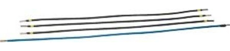 Hager Y871B Câble d'accès Noir, Bleu 4 Broches 16 mm²