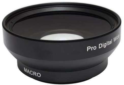 FOTGA 52mm 0.45x Objectif Grand Angle avec Macro Conversion pour Appareil Photo Numérique Camcorder Canon Nikon Sony