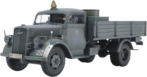 Tamiya Dickie 300032585 Other License 300032585-1:48 Deutsch 3 to Transport LKW 4 x 2,originalgetreue Nachbildung, Plastik Bausatz, Basteln, Modellbausatz, Zusammenbauen, unlackiert, TM32585