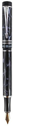 Sipliv Hero Expert Fountain Pen, Medium Point, Classic Design, Violet Blue Lacquer