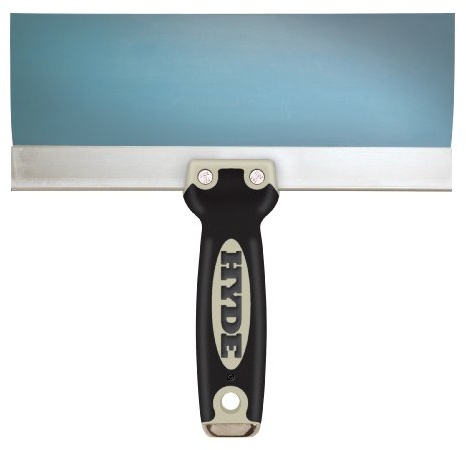 Hyde Tools 09260 MaxxGrip Pro Couteau à enduire à tête plate en aluminium Bleu 25,4 cm