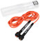 BAY Sports® ORANGE Nylon Neon Springseil 310 cm Jump Rope PVC Kunststoff Sprungseil Skipping Profi Seil Jumprope Blue royal