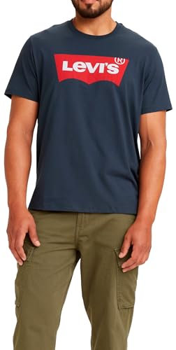 Levi's Graphic Set-in Neck, T-Shirt Uomo, Blu (Graphic Dress Bl), XXS